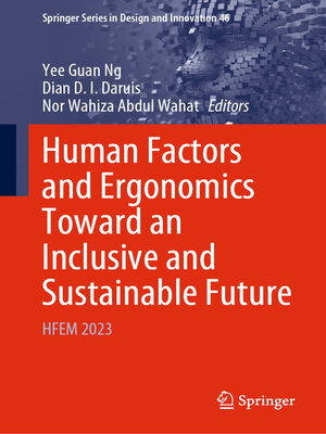 cover image of Human Factors and Ergonomics Toward an Inclusive and Sustainable Future